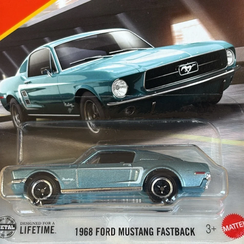 1968 Ford Mustang Fastback Pony Muscle Car Matchbox New Model 2025